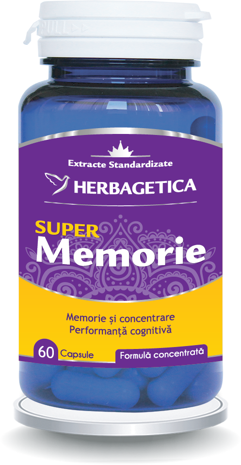 Super Memorie, Herbagetica,Suprasolicitare mentala, Pierderea capacitatii de concentrare si memorare, oboseala. stres, examene