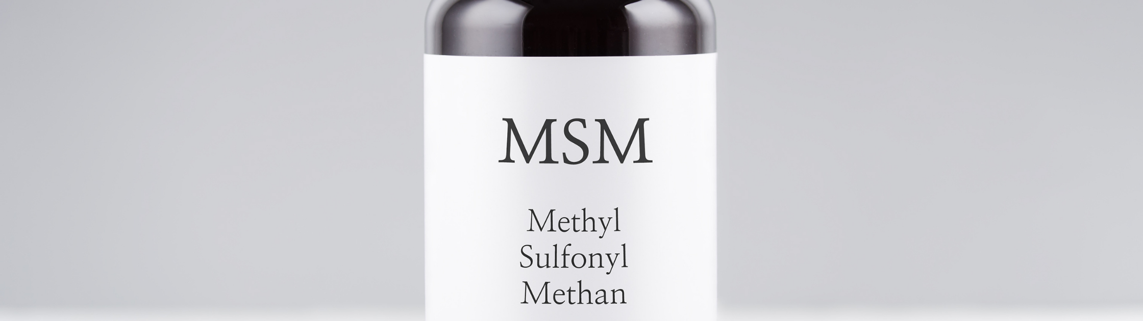MSM, sulf organic pentru articulații sănătoase